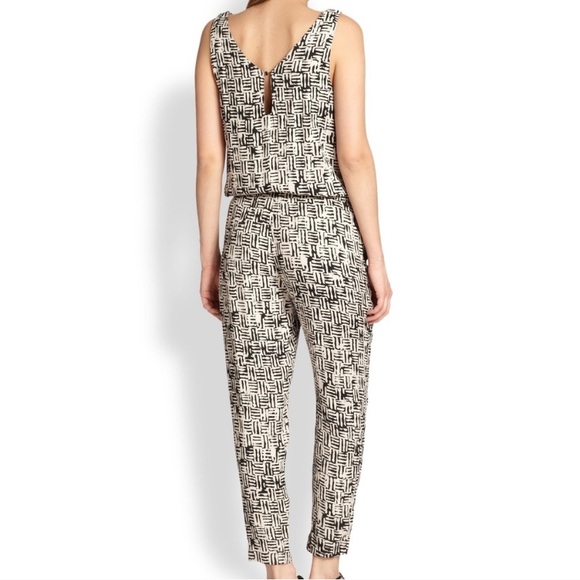 ELLA MOSS Kona Graphic Print Jumpsuit Size S - Picture 2 of 4